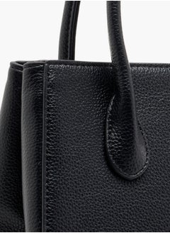Le Confort Women's Monogram Print Tote Bag with Detachable Strap and Zip Closure  - Image 5