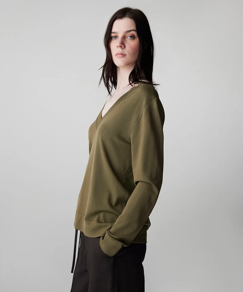 Ipekyol  V-Neck Basic Knit Top for Women | Best Price UAE