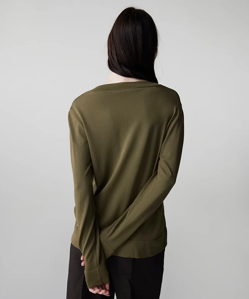 Ipekyol  V-Neck Basic Knit Top for Women | Best Price UAE