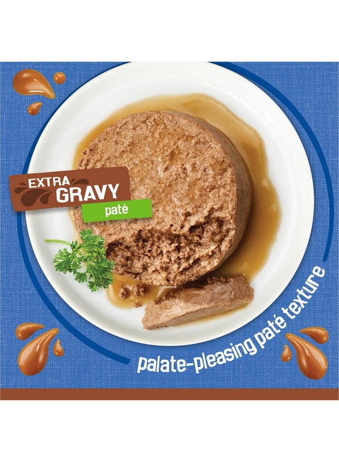 فريسكس طعام القطط الرطب بورينا فريسكيز جرافي باتيه، باتيه مرق إضافي مع تونة في مرق لذيذ - (24) علبة (5.5 أونصة) - Image 3