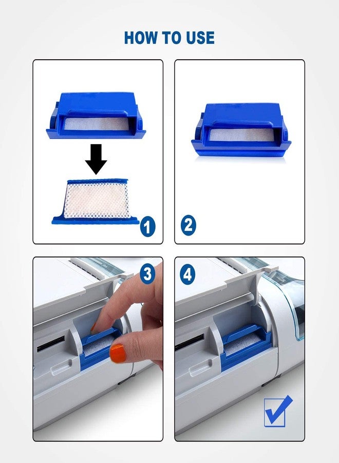 OTICA فلاتر قابلة لإعادة الاستخدام لجهاز Respironics DreamStation (2/عبوة) - Image 4