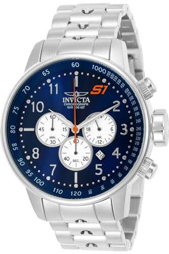 Invicta Men's S1 Rally Stainless Steel Quartz Watch with Stainless-Steel Strap, Silver, 22 (Model: 23080) - Image 1