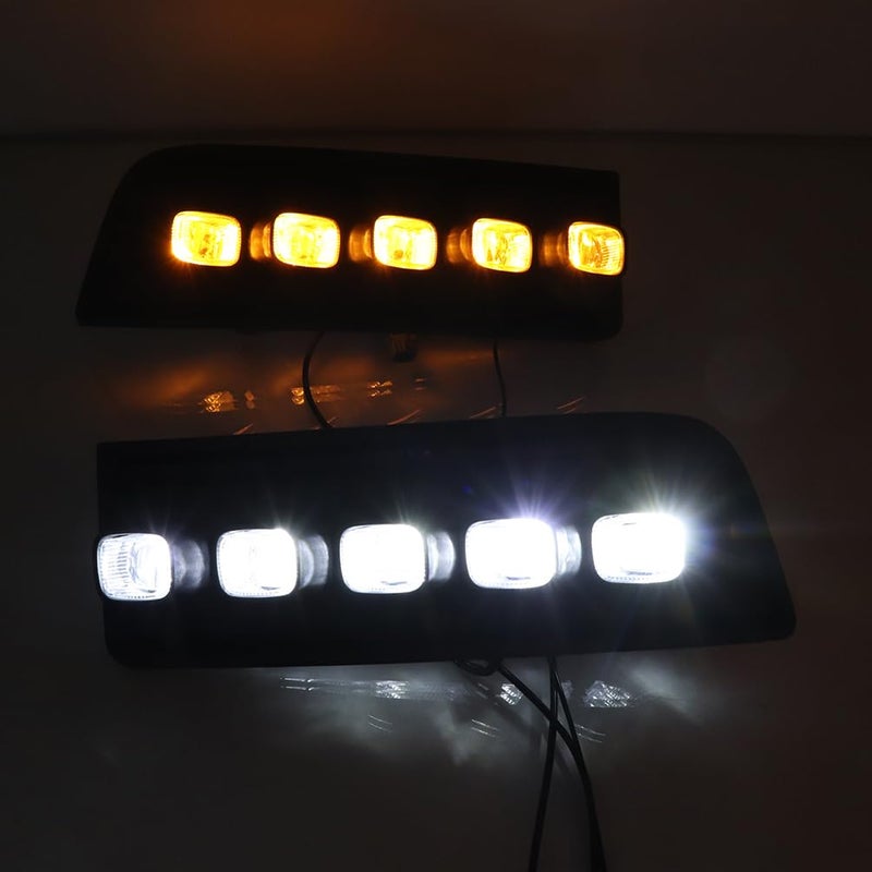 LED Fog Light Daytime Running Light Compatible with Toyota 4Runner 2010-2013 - Image 4
