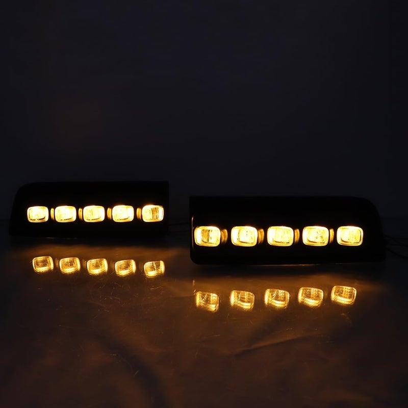 LED Fog Light Daytime Running Light Compatible with Toyota 4Runner 2010-2013 - Image 2