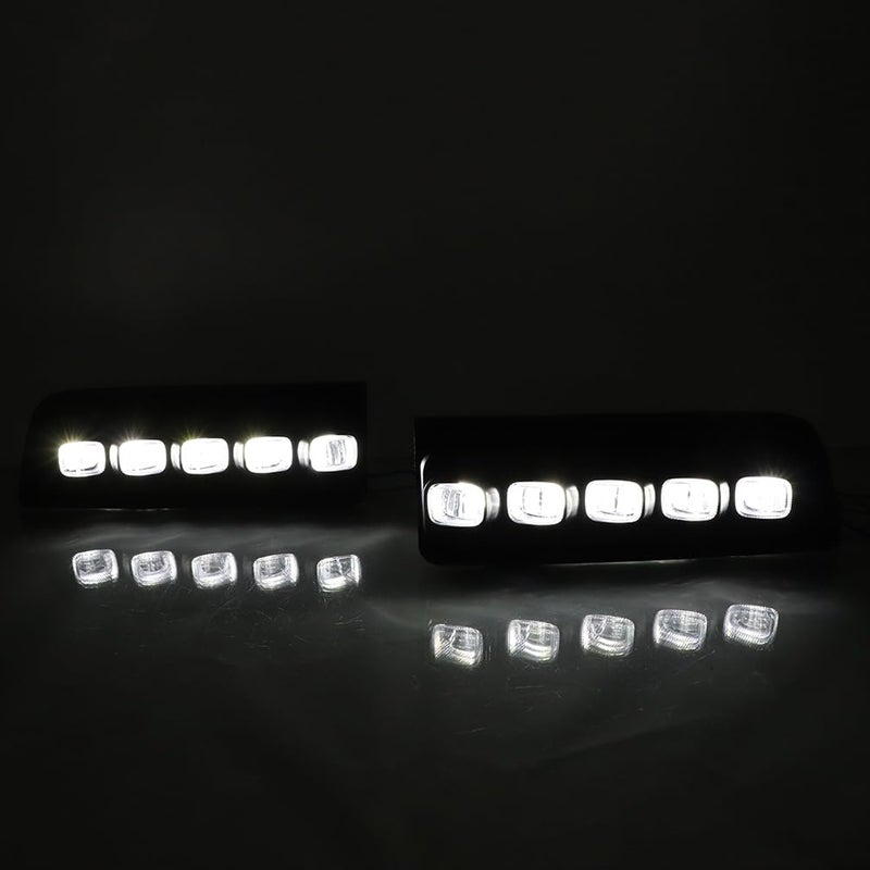 LED Fog Light Daytime Running Light Compatible with Toyota 4Runner 2010-2013 - Image 3