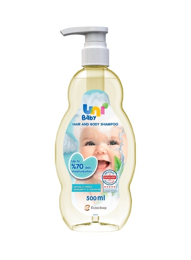 Uni baby Skin Moisturization Hair And Body Shampoo