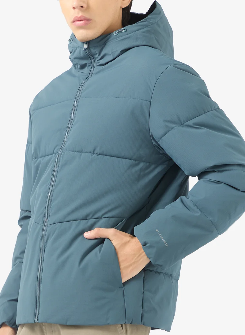JACK & JONES Essential Puffer Jacket With Hood