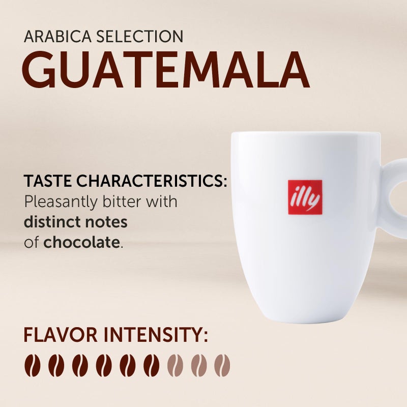 illy Whole Bean Coffee - Perfectly Roasted â€“ Guatemala Dark Roast - with Notes of Chocolate â€“ Complex & Balanced - 100% Arabica Beans - No Preservatives â€“ 8.8 Ounce - Image 2