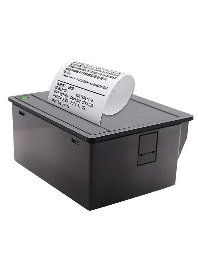 Generic 80mm Embedded Thermal Printer Module with TTL+RS232+USB Connections Supports ESC/POS Commands 72mm Printing Width 180mm/s Speed Auto Paper Cutter Compatible with Windows Linux Android Systems  - Image 1