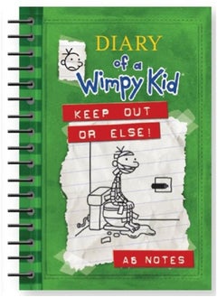 A6 WIRO NOTEBOOK - DIARY OF A WIMPY KID GREEN