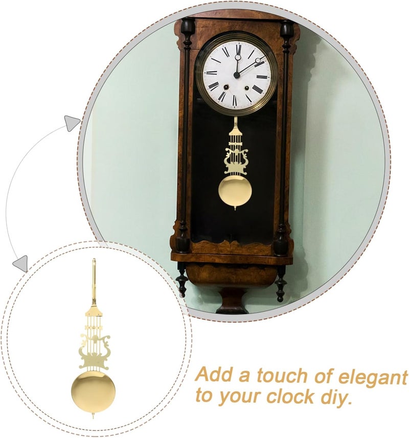 Cabilock Clock Pendulum Replacement for Grandfather Clocks Traditional Mechanical Clock Parts Kit DIY Repair for Wall Clocks User Friendly Installation Superior - Image 5