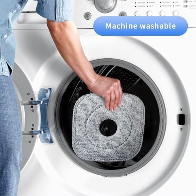 Brikipth Brikipth MultiPurpose Microfiber Flat Mop with Dry Wet Cleaning 360 Degree Rotating Head and Telescopic Handle Suitable for Floor Glass Ceiling and Walls JK326 - Image 5