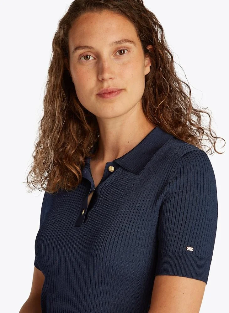 TOMMY HILFIGER Essential Ribbed Polo