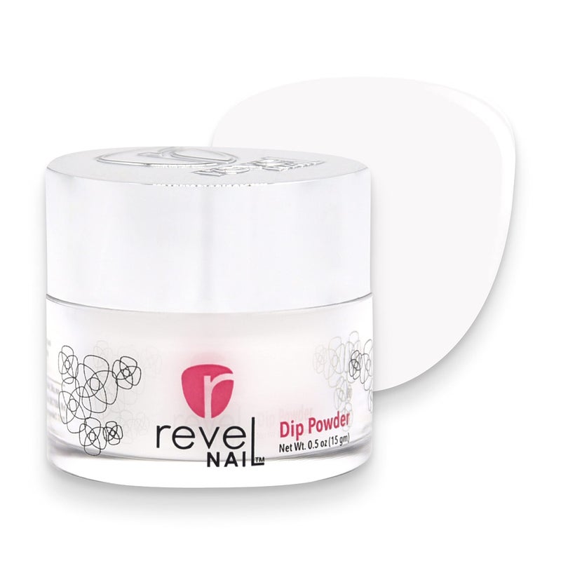 Revel Nail Dip Powder  French Nail Polish Dip Powder Chip Resistant Dip Nail Powder with Vitamin E and Calcium DIY Manicure Veronica