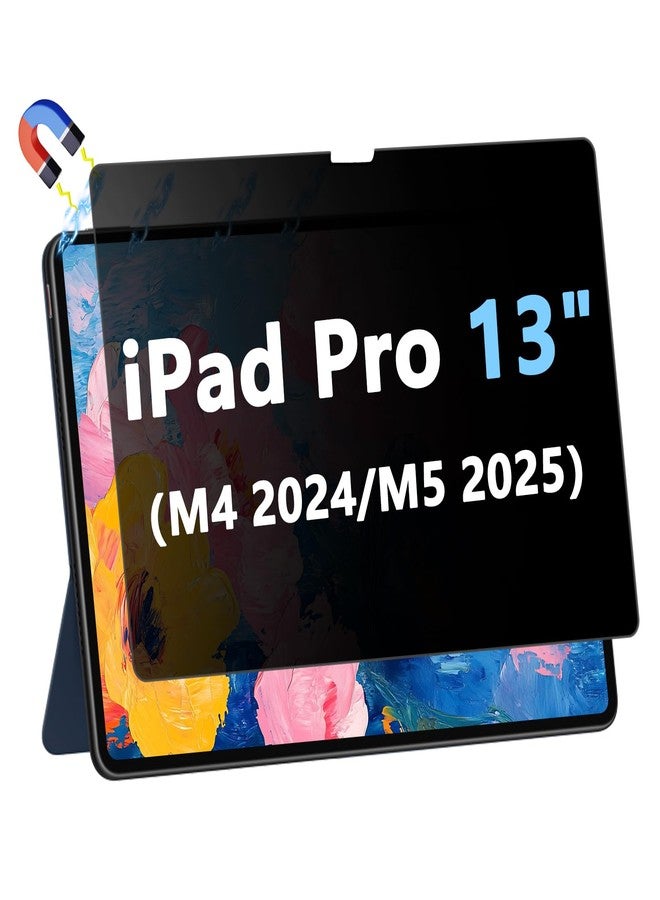 Phimoos Magnetic Privacy Screen Protector for iPad Pro 13 inch 2024 (M4), Anti-Glare & Blue Light Filter, Removable Privacy Film for iPad Pro 13” M4, Easy Magnetic Attachment - Image 1