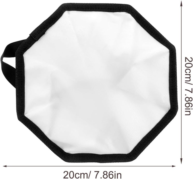 NUOBESTY Camera Softbox Diffuser for Photography Flash Reflector Light Diffuser Fabric Portable Design for Professional Shooters - Image 2