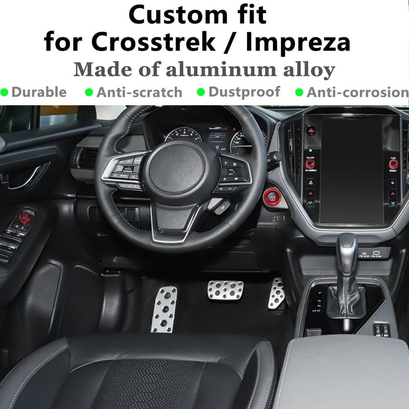 LOCOY Volume Knob Cover Set for Subaru - Image 2