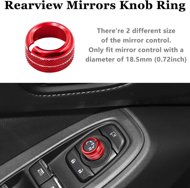 LOCOY Volume Knob Cover Set for Subaru - Image 4