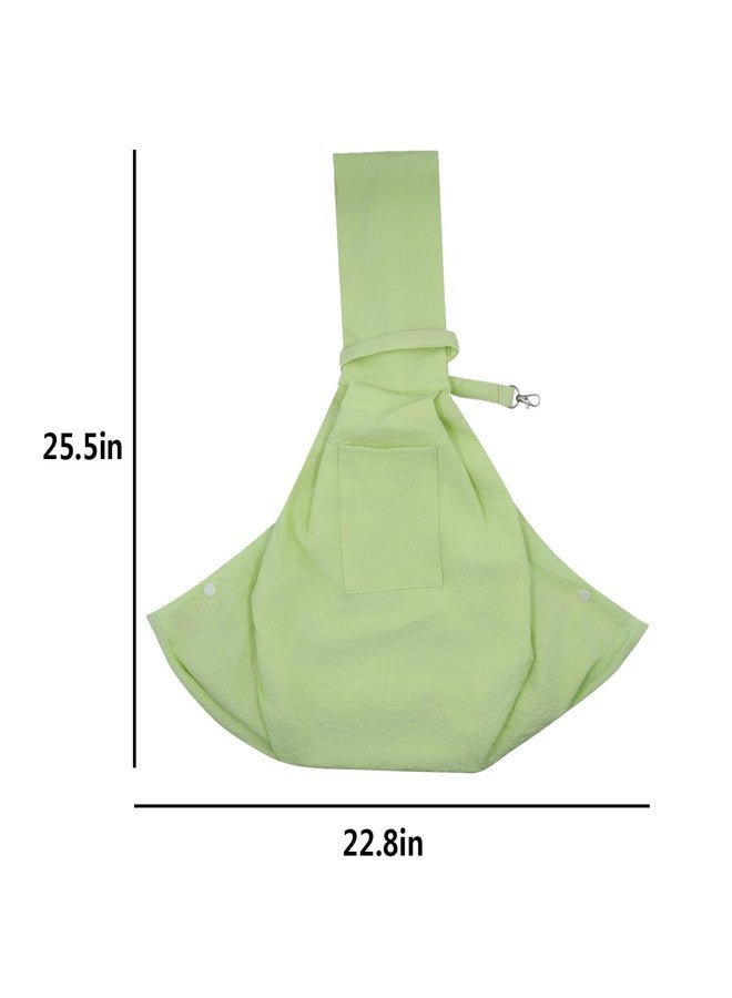 Amamcy Pet Sling Carrier Bag for Cat Puppy Crossbody Carrier with Pocket and Harness Lightweight Small Cat Dog Crossbody Carriers - Image 3