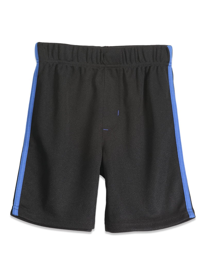 SEGA Sonic The Hedgehog Little Boys T-Shirt and Mesh Shorts Outfit Set Blue/Black 6 - Image 4