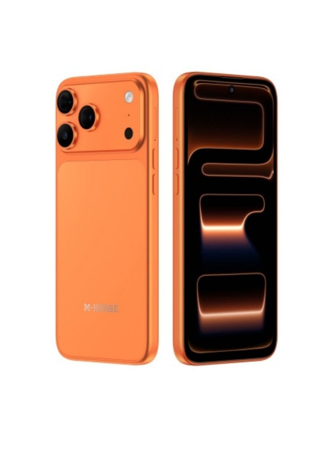 M-Horse M-Horse 17 Pro Max+ Smartphone 128GB – Orange - Image 1