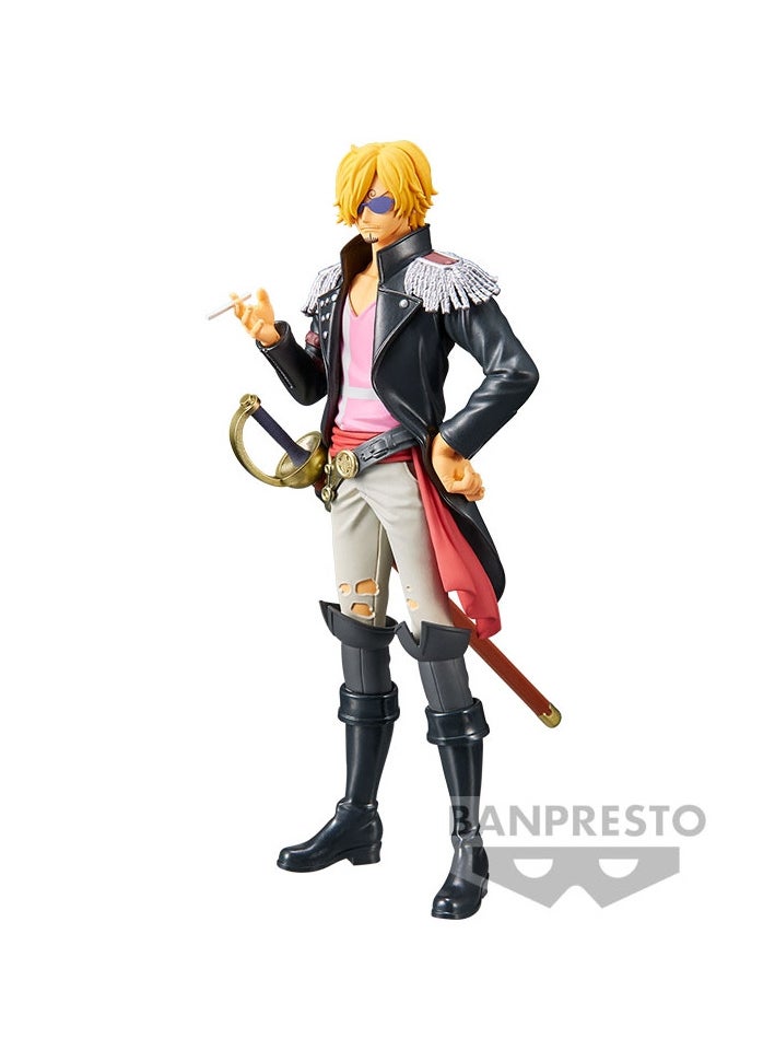 Banpresto - Anime One Piece DXF The Grandline Men Sanji Figure (Vol.4) - Image 1