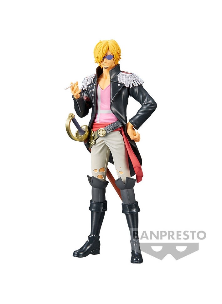 Banpresto - Anime One Piece DXF The Grandline Men Sanji Figure (Vol.4) - Image 1
