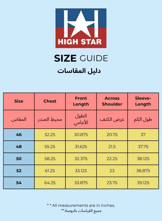 HIGH STAR Men's Multicoloured 100% Cotton Checkered Plus Size Button Down Regular Fit Shirt