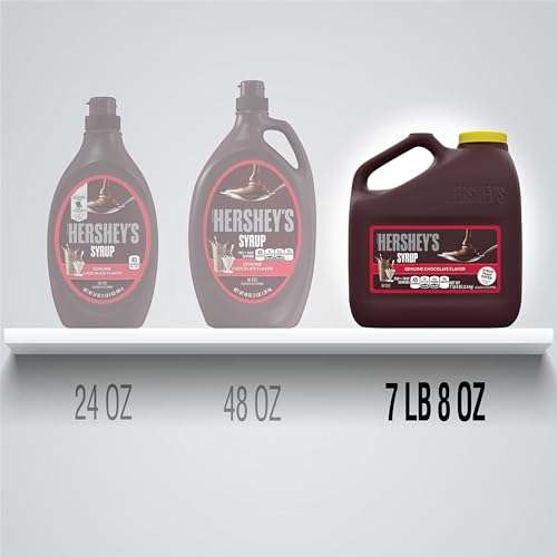 HERSHEY'S Chocolate Flavored Syrup Bulk Jug, 7.5lbs - Image 3