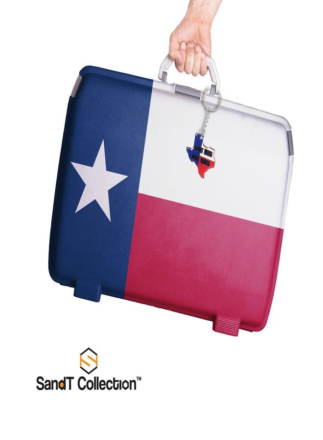 SandT Collection Texas Souvenir Keychain - Texan Flag Key Ring (Dont Mess with Texas) - Image 3
