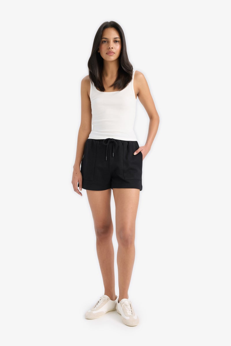 DeFacto Woman Regular Fit Basic Bermuda  - Image 4