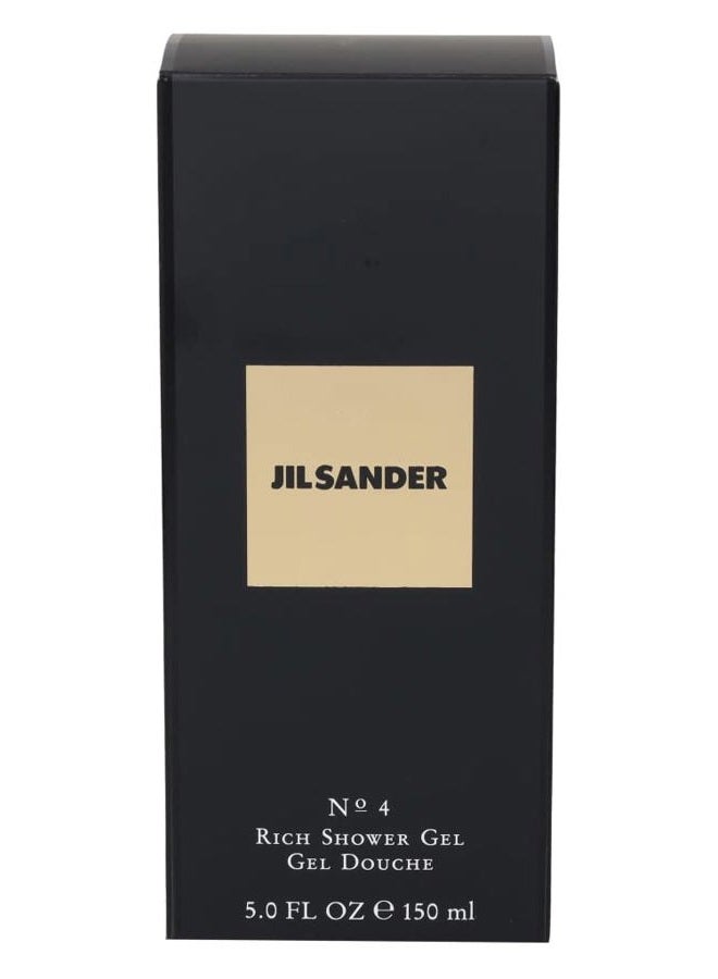 jil sander Number 4 Femme Woman Shower Gel 150 ml - Image 3