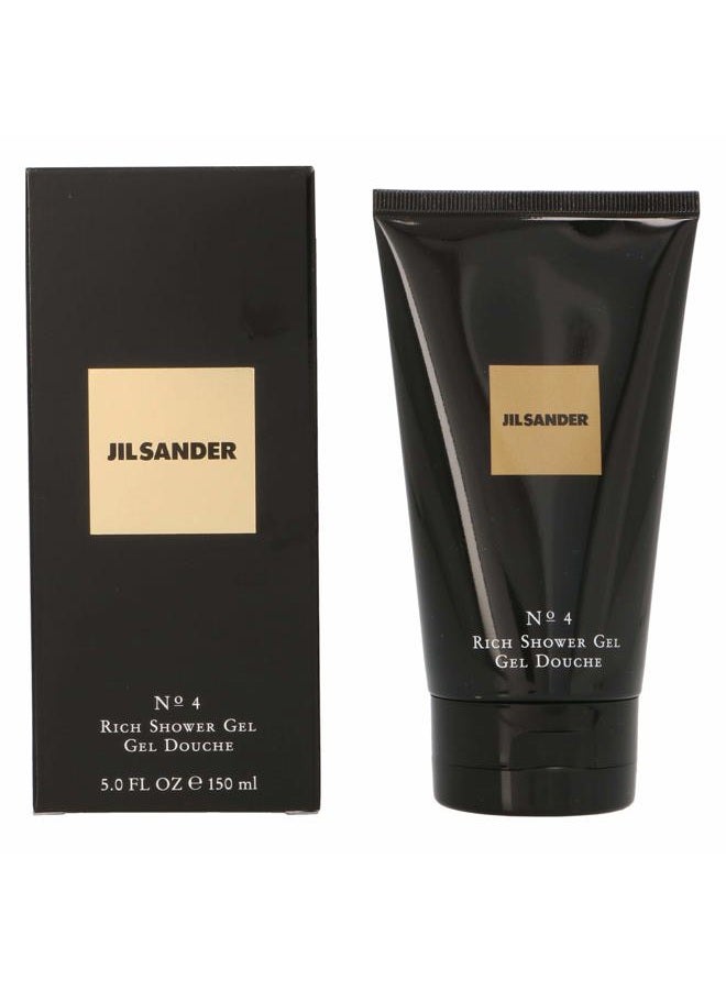 jil sander Number 4 Femme Woman Shower Gel 150 ml - Image 4