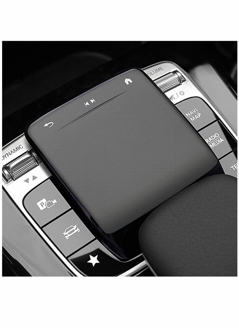 Y&D Center Consoles Multimedia Protective Cover Applicable for Mercedes Benz Mouse Car Touch Screen Controller Protector A B CLA GLE GLS GLB GLA 2020 2022 (Black)  - Image 1
