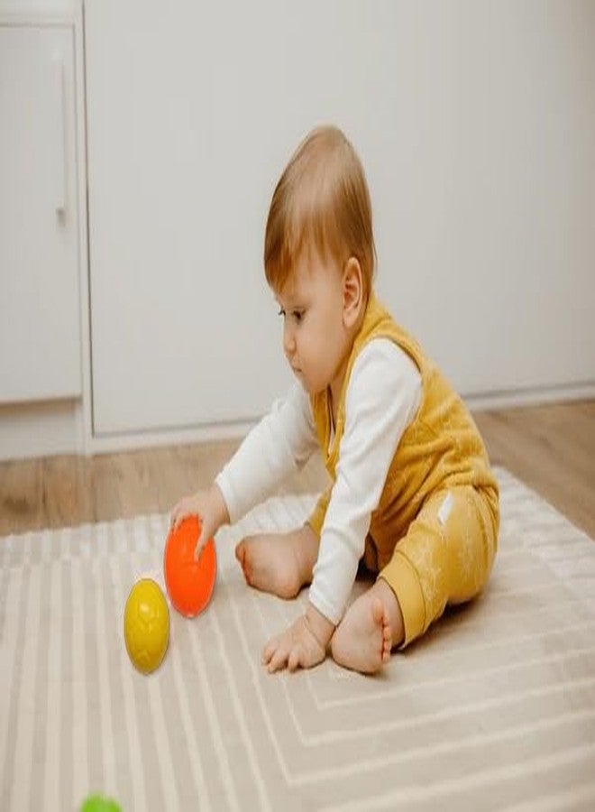 Synlark Colourful CHU CHU Balls Toys/Soft Toys Set with Sound/Bath Toys for Baby Kids and Toddlers (6 pcs) - Image 4