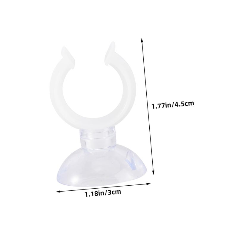 9pcs Aquarium Suction Cup Clips 4 5X3X2CM Durable Clamp For Fish Tank Tubing - Image 3