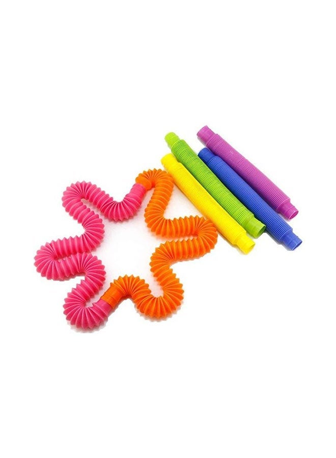 كابتن تيك طقم لعبة فيدجيت للضغط على الفقاعات الحسية بتصميم متعدد الأغراض لتخفيف التوتر والتخلص من الإجهاد، مكون من 5 قطع 8.07x4.17x2.52سم - Image 5