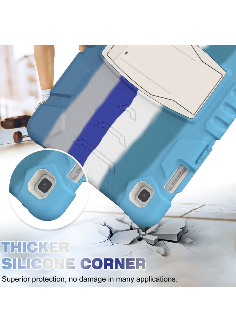 GULFLINK Gulflink Protective Back Case Cover for SAMSUNG Tab S5E T720/T725 10.5 inch colourful blue - Image 3
