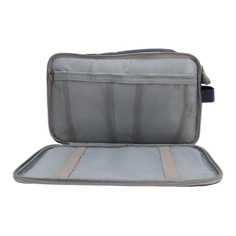 Large Capacity Waterproof Mens Travel Shaving Bag Portable With Comfortable Handle - Image 3