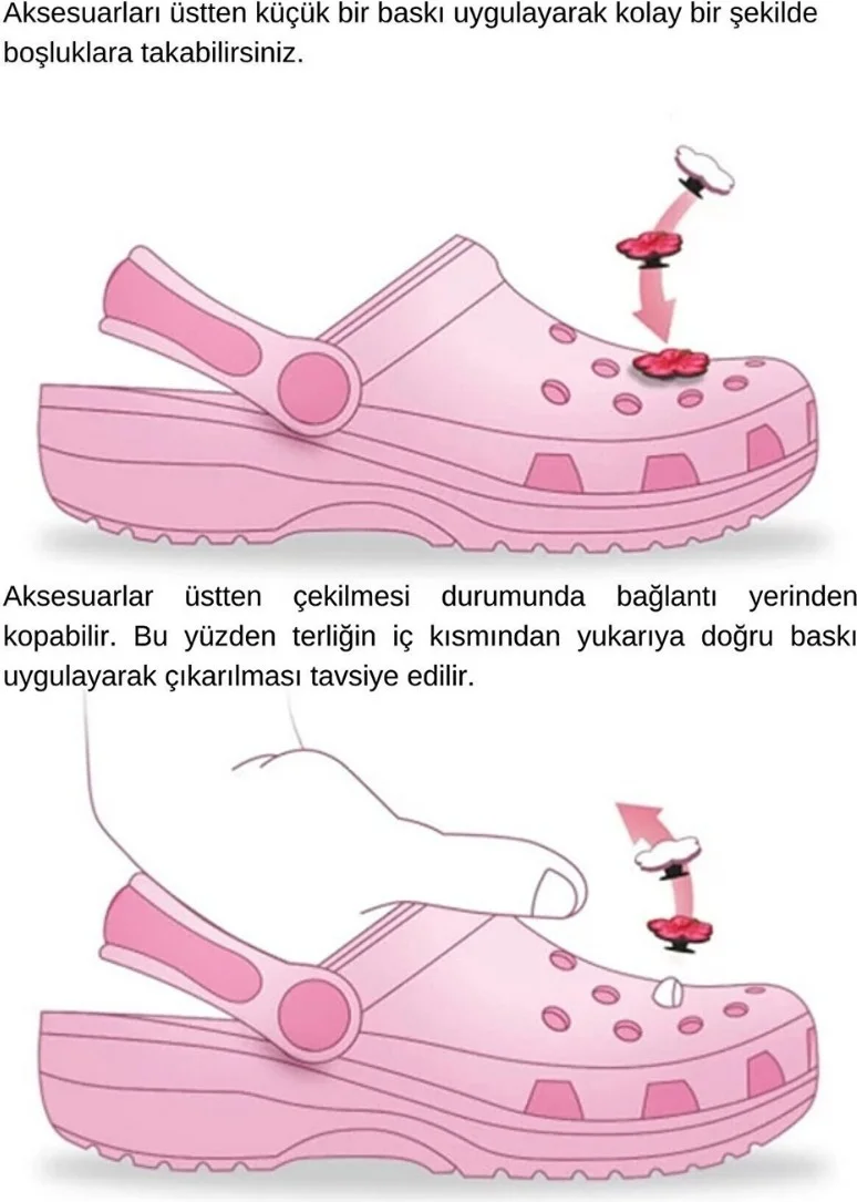 Paqpa Crocs Jibbitz Clover Slipper Ornament