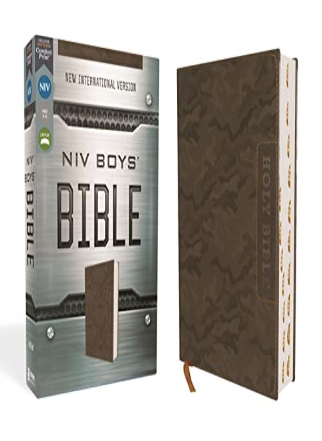 NIV BOYS BIB LEATHERSOFT BROWN CAMO THUM 