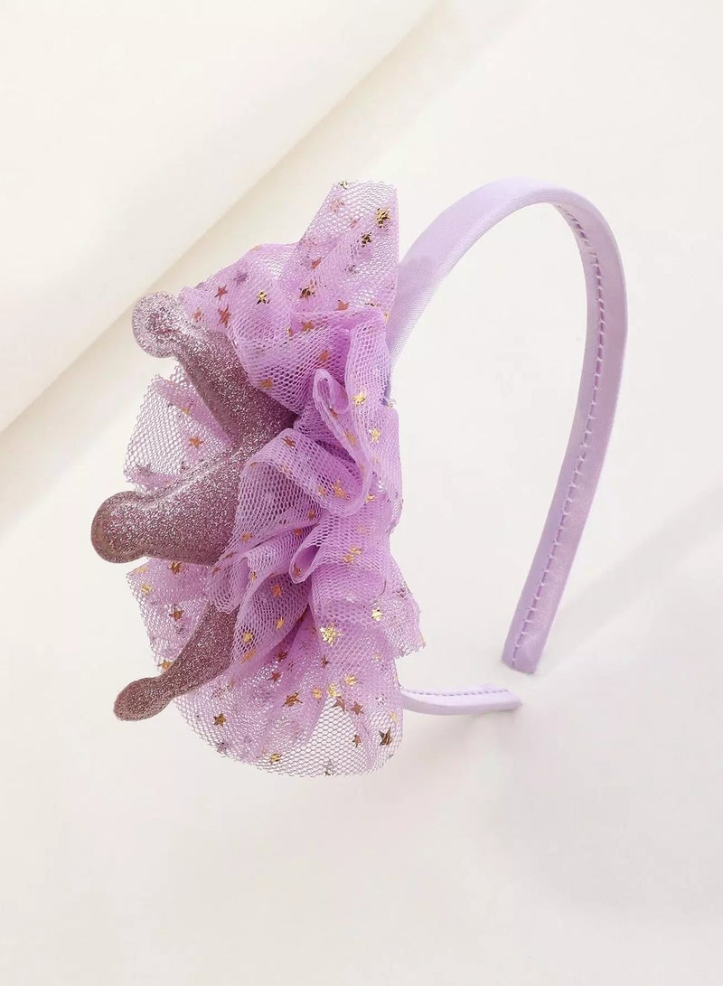 Toddler Girls Mesh Hair Hoop  - Image 1