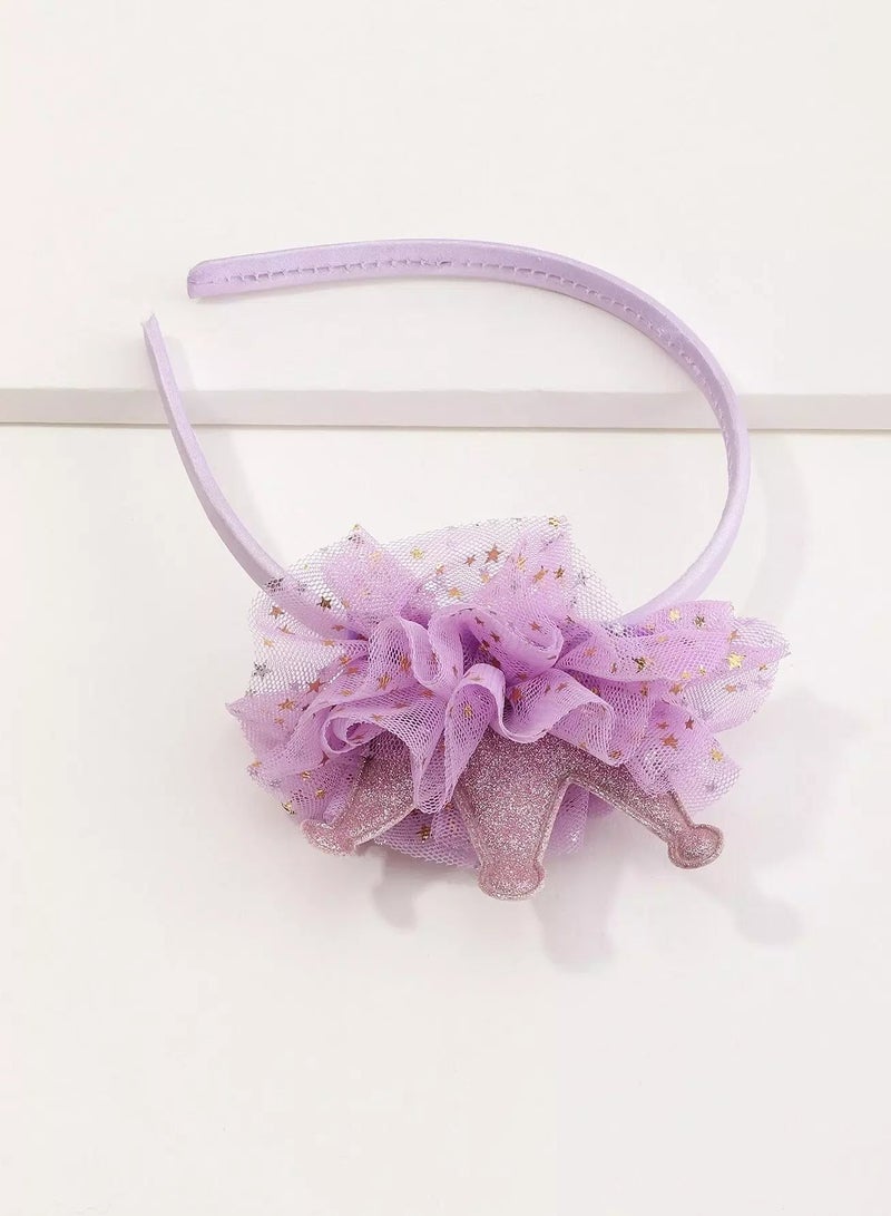 Toddler Girls Mesh Hair Hoop  - Image 4