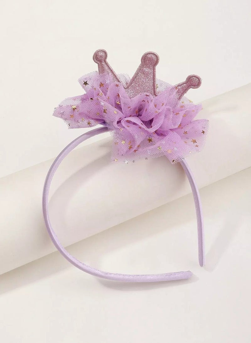 Toddler Girls Mesh Hair Hoop  - Image 2
