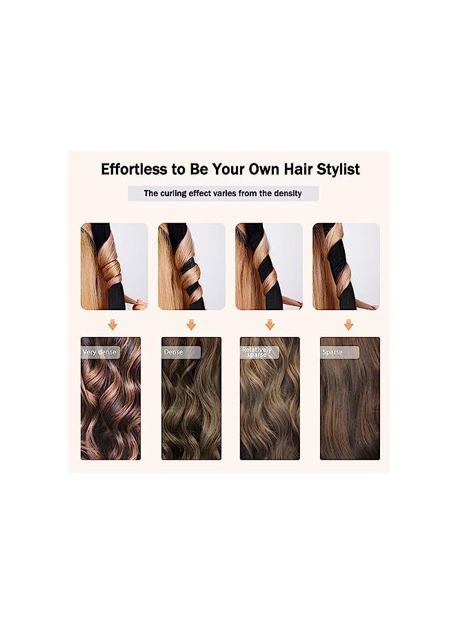 ORiTi رباط رأس لتجعيد الشعر بدون حرارة، مكواة شعر لتجعيد الشعر للنوم مع مشابك شعر وشرائط حريرية لتجعيد الشعر - Image 4