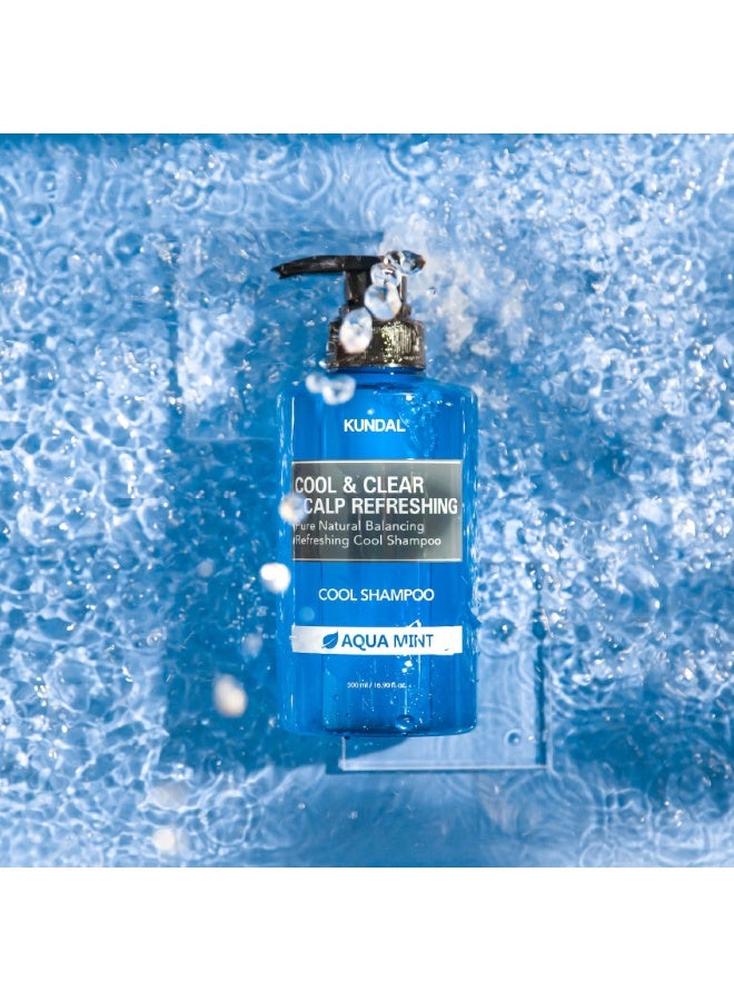 KUNDAL SCALP REFRESHING COOL SHAMPOO 500ML - AQUA MINT - Image 3