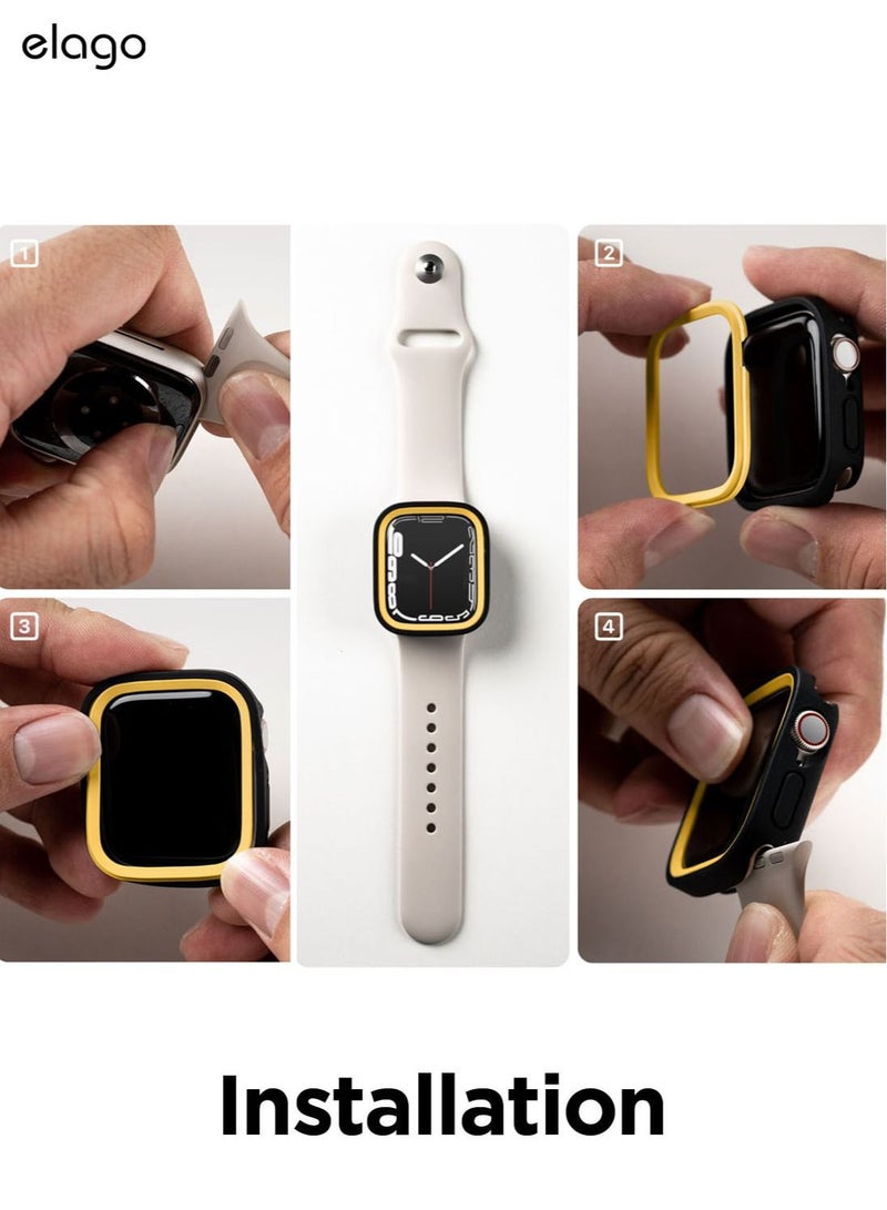 Duo for Apple Watch Series 7 (41mm), Series 6/SE/5/4 (40mm) Cover Case - Clear Light Blue