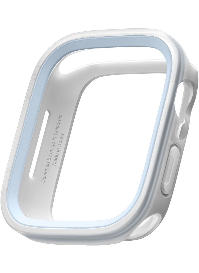 Elago Duo for Apple Watch Series 7 (41mm), Series 6/SE/5/4 (40mm) Cover Case - Clear Light Blue  - Image 1