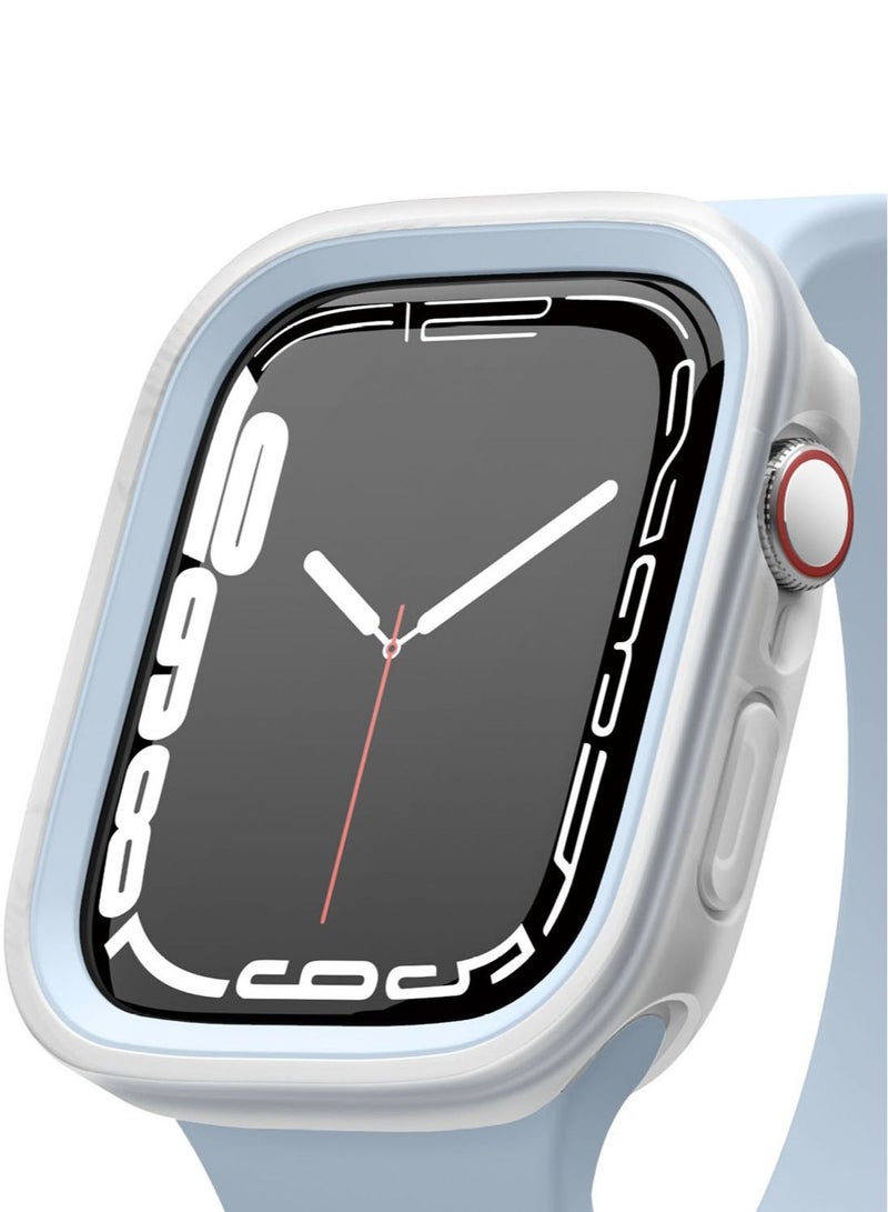 Duo for Apple Watch Series 7 (41mm), Series 6/SE/5/4 (40mm) Cover Case - Clear Light Blue