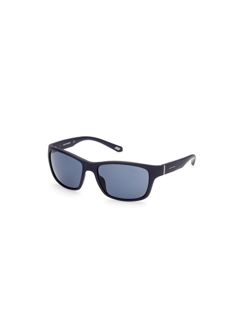 SKECHERS Full Rim Square Male Sunglass Se611791V58 - Image 1